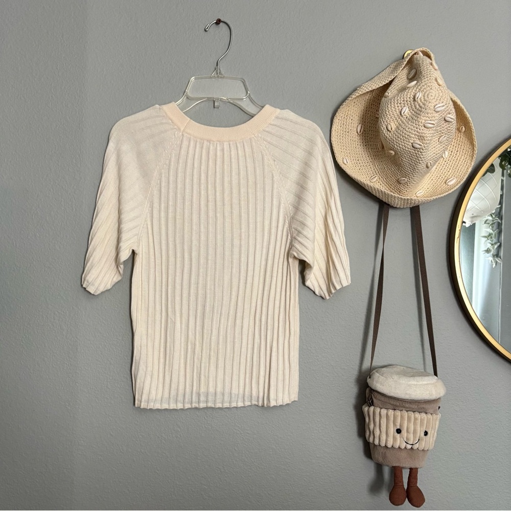 Ribbed Tee - Picture 2 of 2